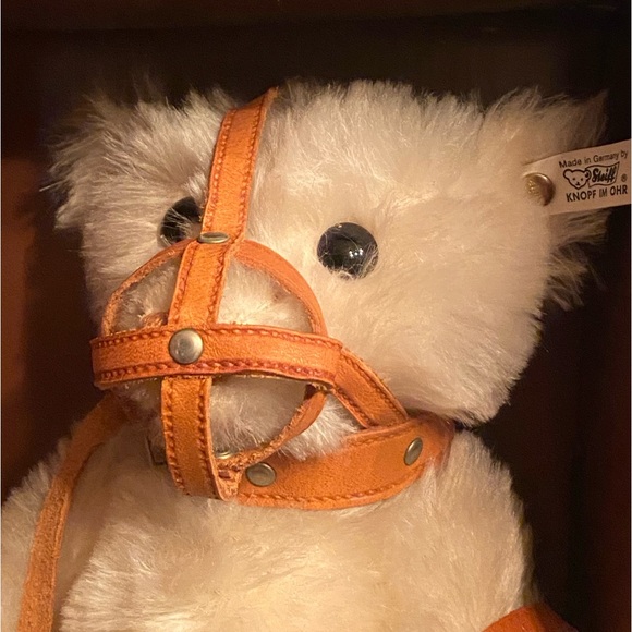 STEIFF 1990 LIMITED EDT. REPLICA 1908 MUZZLE BEAR/STEIFF 16cm MINI MUZZLE BEAR - Picture 5 of 15